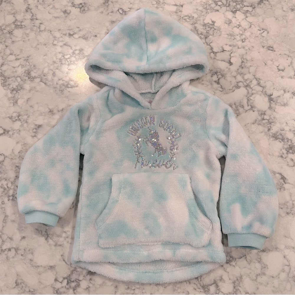 Ultra Soft Tie Dye Hoodie Unicorn Squad Forever Sequins